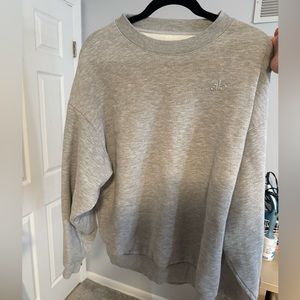 Grey alo crewneck
